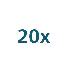 20X Logo