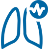 lung cancer orchestrator icon blue