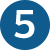 Number 5 icon