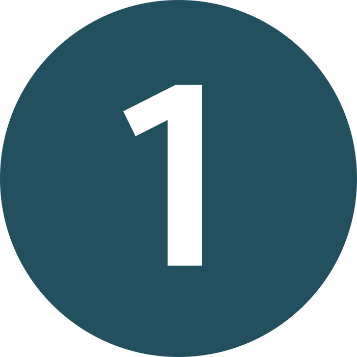 Number one icon
