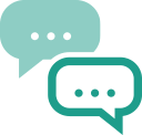 Talking icon