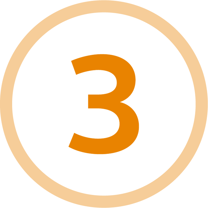 number three icon