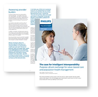 Philips Population Health Management - The case for intelligent interoperability