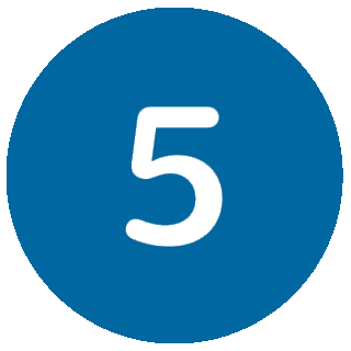 Circle number 5