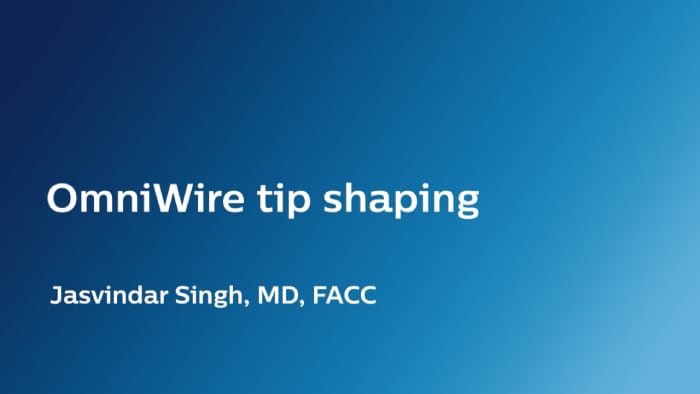 OmniWire Tip Shaping Testimonial with Dr. Singh