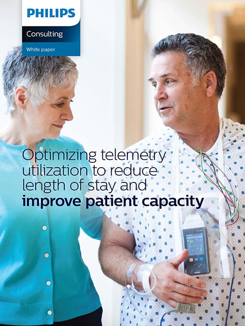 optimizing telemetry utilization reduce LOS improve patient capacity