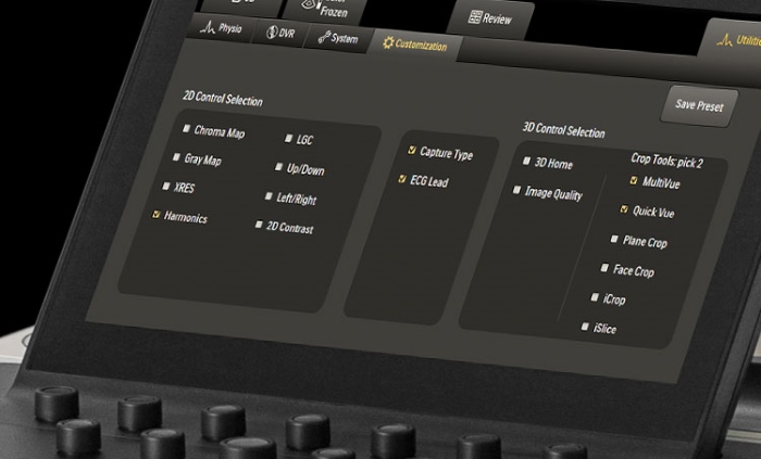 Preset-driven workflow