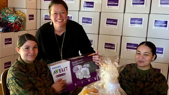 Women in service with Philips Avent