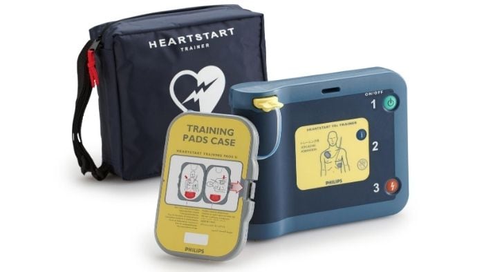 Heart start AED