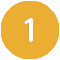 Yellow number one icon