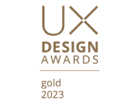 UX design awards logo
