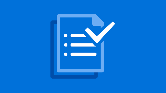 Document with check mark icon