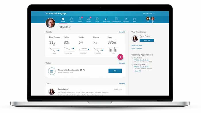 Philips engage patient provider portal philips healthcare