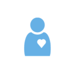 Patient and staff icon