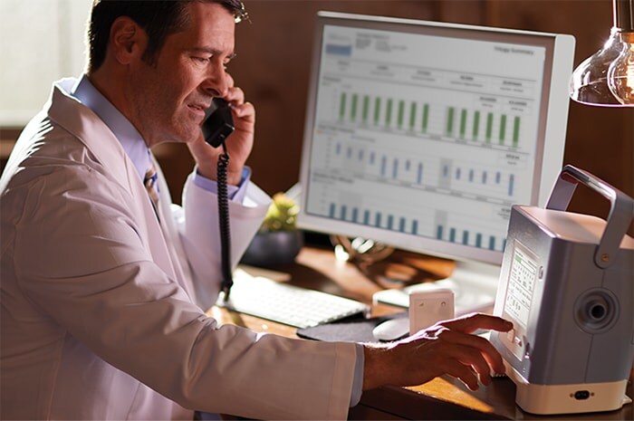 Physician with Care Orchestrator and Trilogy