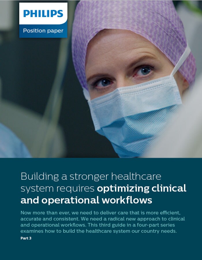 Clinical Operational Workflows position paper (opens in a new window) download (.pdf) file