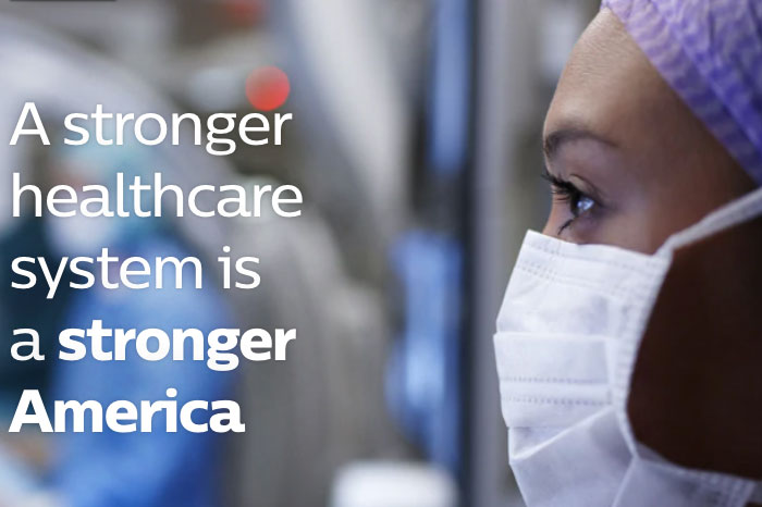 A stronger healthcare system is a stronger America (opens in a new window) download (.pdf) file