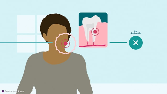 Connected dental health support