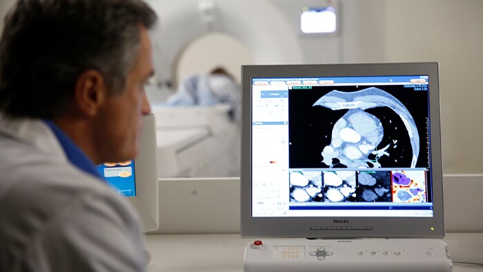 Operational efficiency CT screen