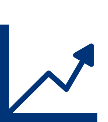 Lead chart icon