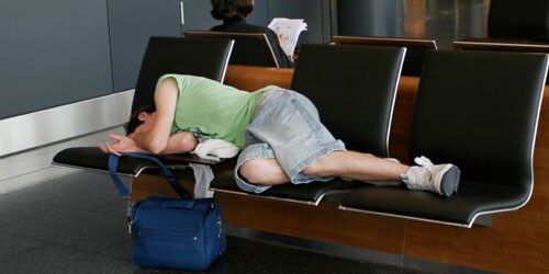 Sleeping around: Americans dozing off in strange places