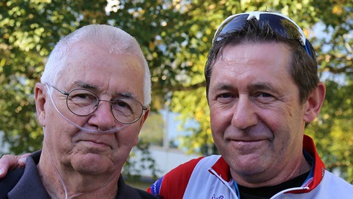COPD Isn't Holding These Two Cyclists Back