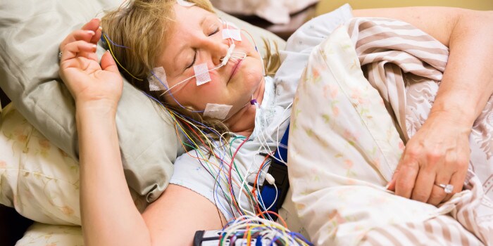 A Night in the Life of a Sleep Study Patient