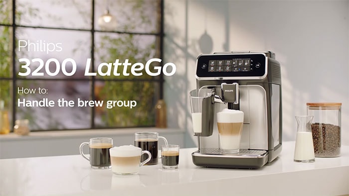 Philips 3200 LatteGo brew group