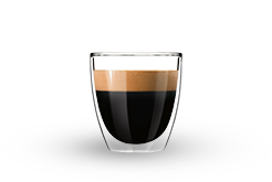 A cup of espresso intenso