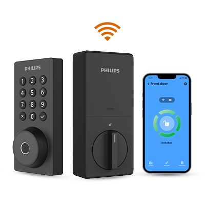 Philips electronic deadbolt 1000 series model DDL210X25KN0/37