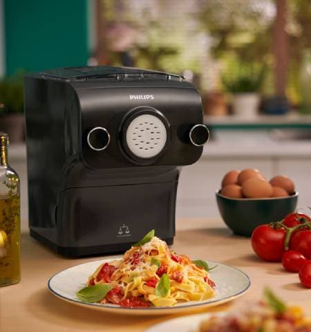 Image of a pasta maker plus collection item