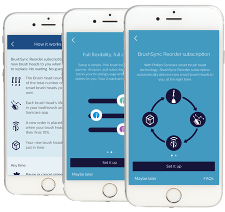 philips sonicare toothbrush with app