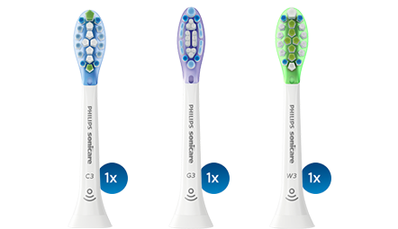 sonicare toothbrush heads types