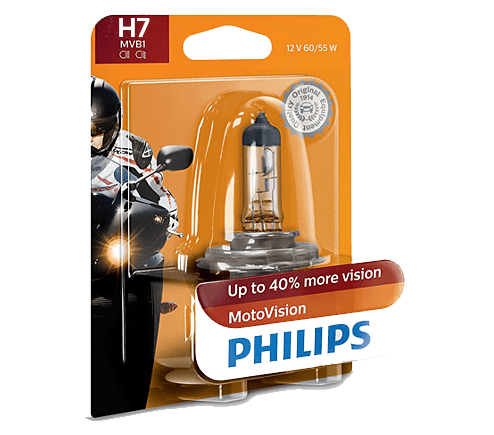 Moto headlights H7