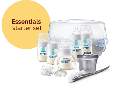 Verval Lengtegraad ras Baby Bottle Starter & Gift Sets for Newborns & New Mothers | Philips Avent