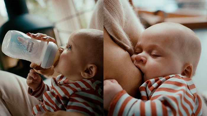 Philips Avent Natural Response Baby Bottle - Feeding cues 