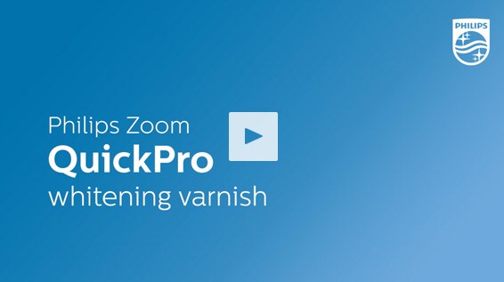 Philips Zoom QuickPro whitening varnish demo