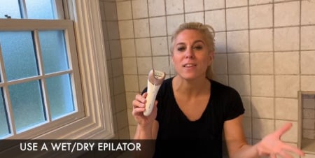 Wet Dry epilator