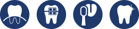 Teeth health icons