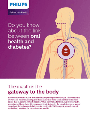 Download oral health + diabetes flyer