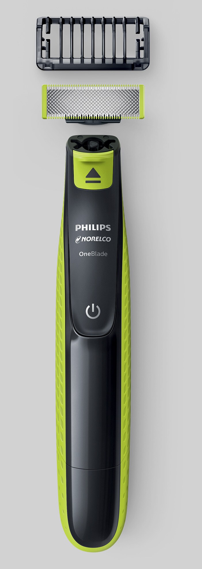 OneBlade. The new way to trim, edge, and shave Philips Norelco