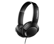 Philips BASS+ Headphones with mic