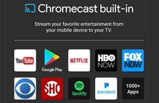 fort slids Slagter Chromecast Built-in | Philips