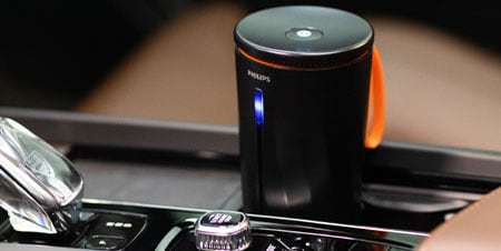 New Philips OlfaPure 7300 Smart Car Aroma Diffuser Let Drivers Match Scents to their Mood