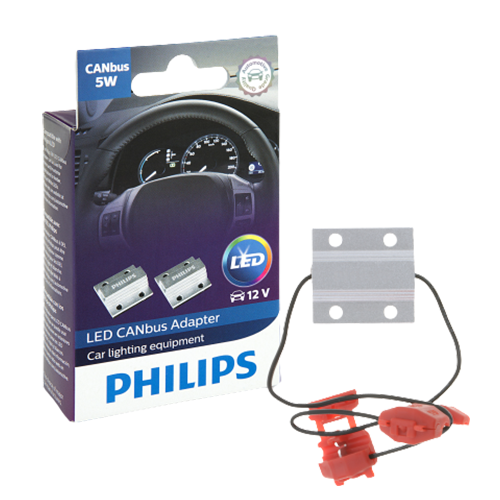2x Original Philips Canbus Adapter for Ultinon Pro6000 H7 LED 11972X2