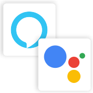 Amazon Alexa and Google Assistant