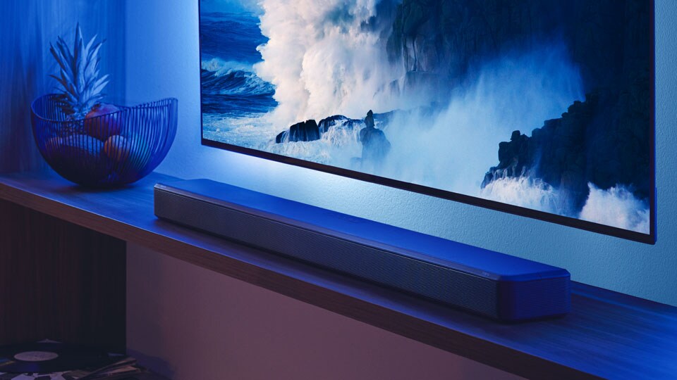 Philips Fidelio FB1 soundbar with integrated subwoofer