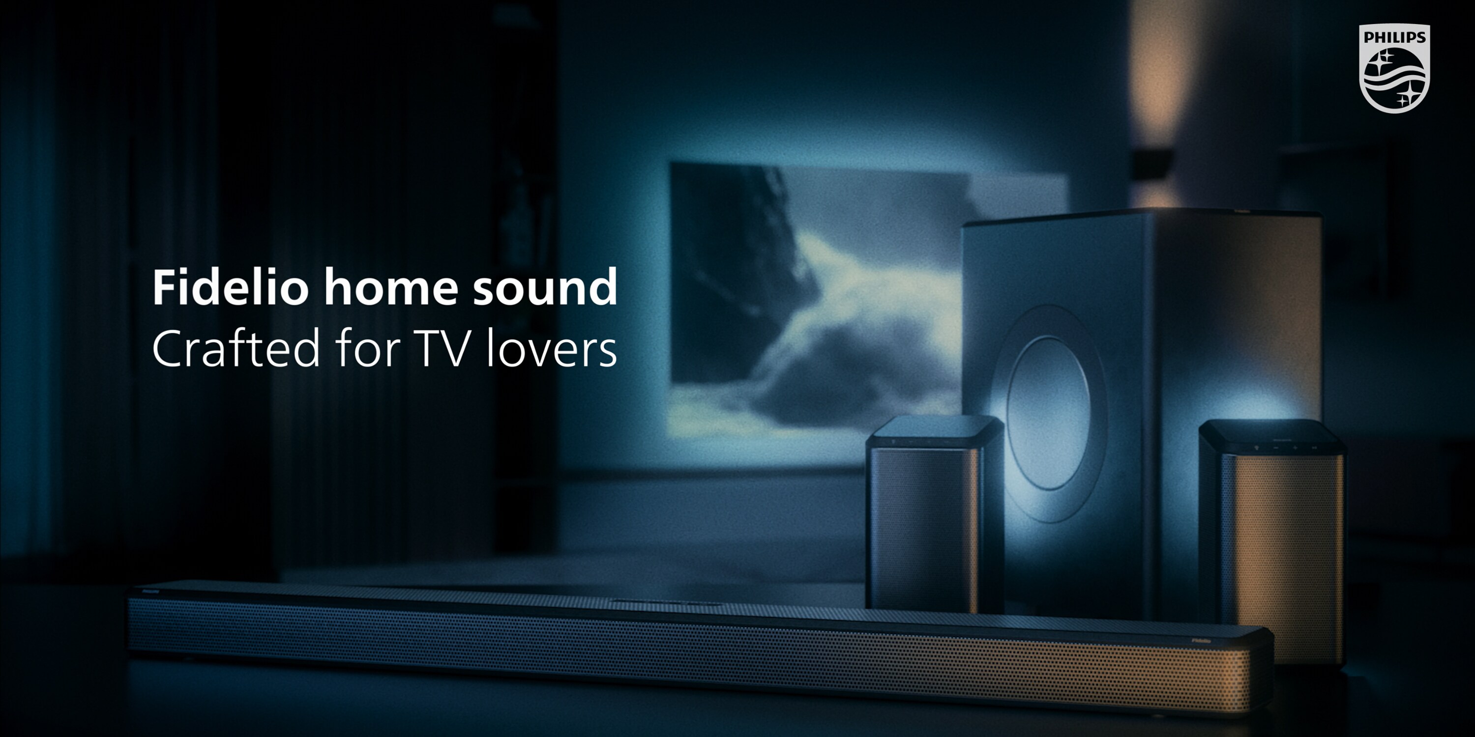 Philips Fidelio soundbar system