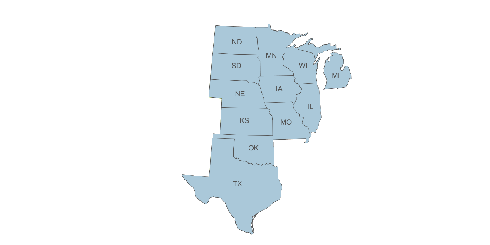 central region