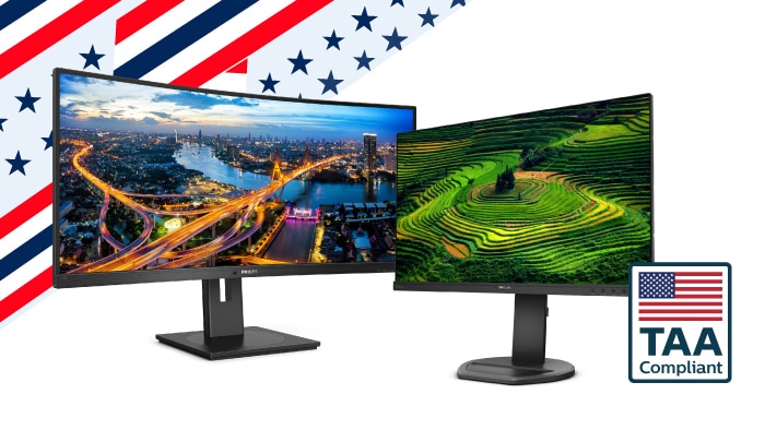 Philips TAA compliant monitors